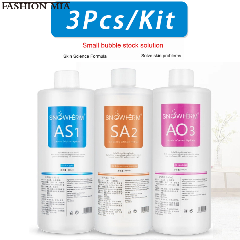 Skincare Korea - 3 Pcs/1200ml Aqua Peel Solution AS1