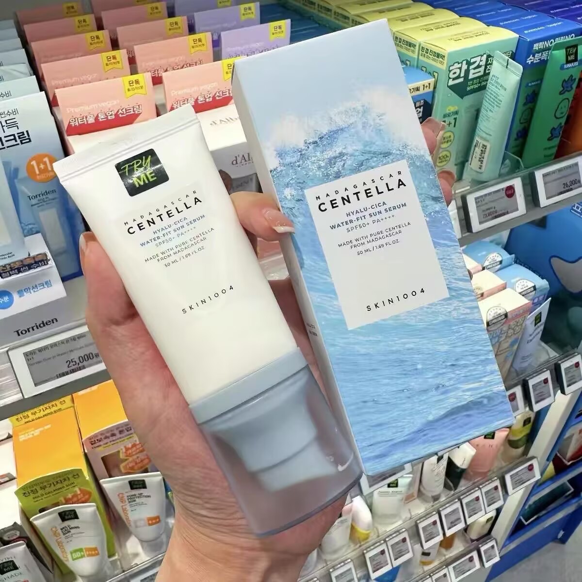 Korean Hyalu Cica Centella SPF - огляд і ціна Skincare Korea