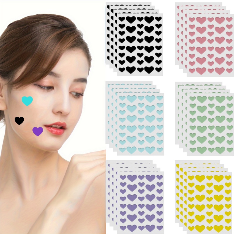 864PCS Cute Heart Shape Pimple - огляд і ціна Skincare Acne