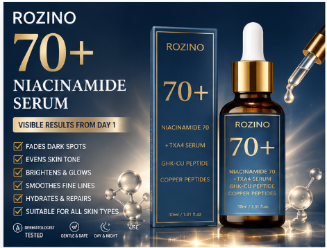 ROZINO Blue Copper Peptide Ser - огляд і ціна Skincare Ingredients