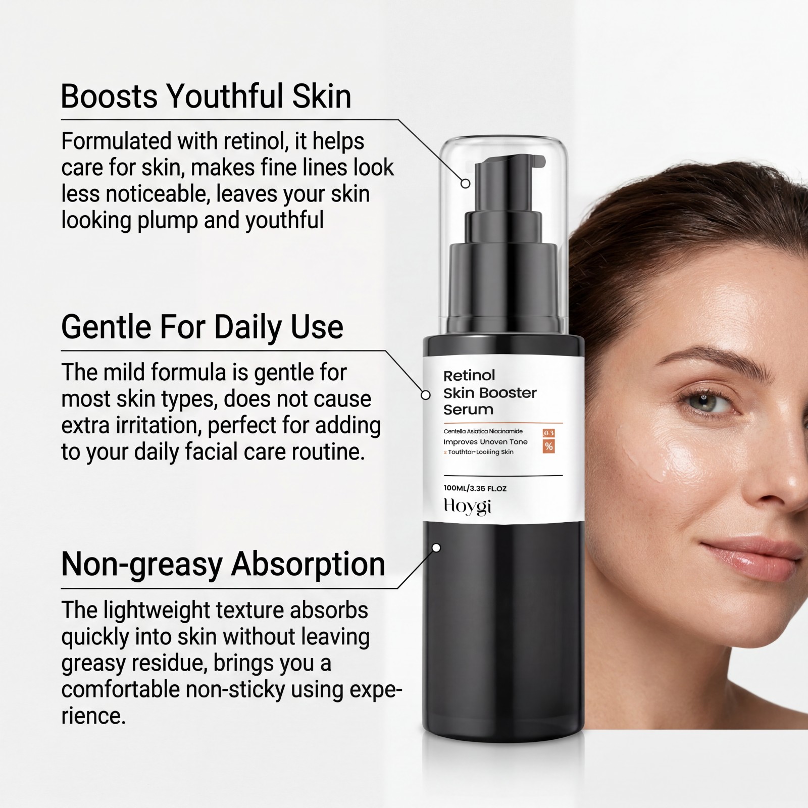 100ml Retinol Skin Booster Ser - огляд і ціна Skincare Ingredients