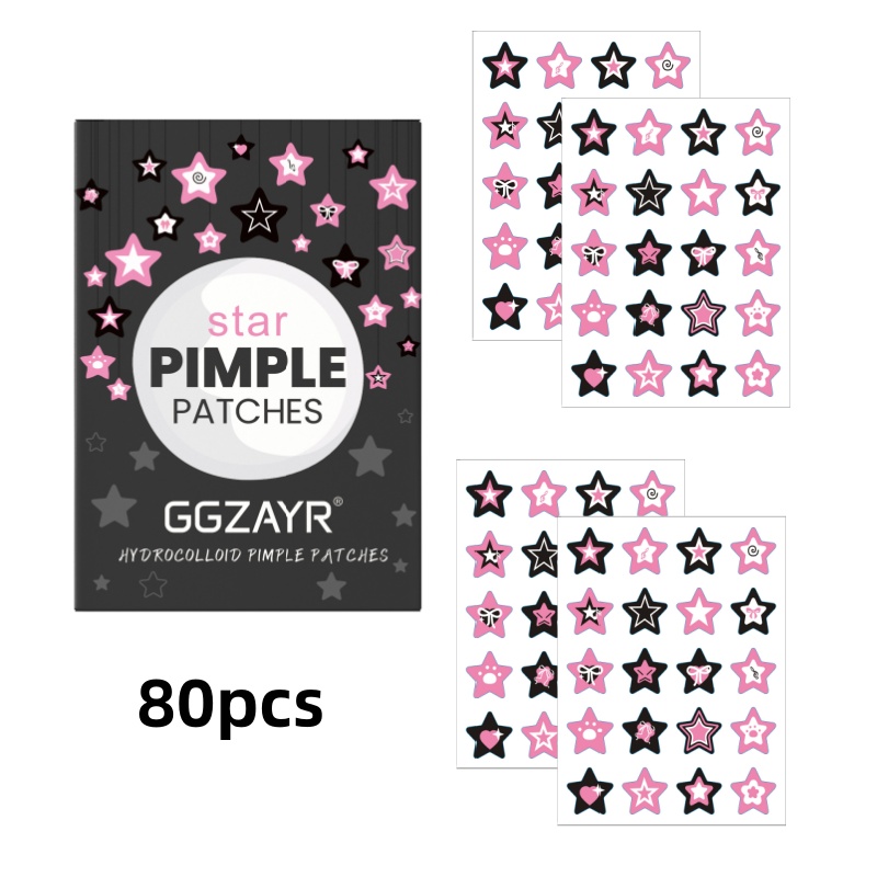 80/160pcs Star Acne Patch Set  - огляд і ціна Skincare Acne