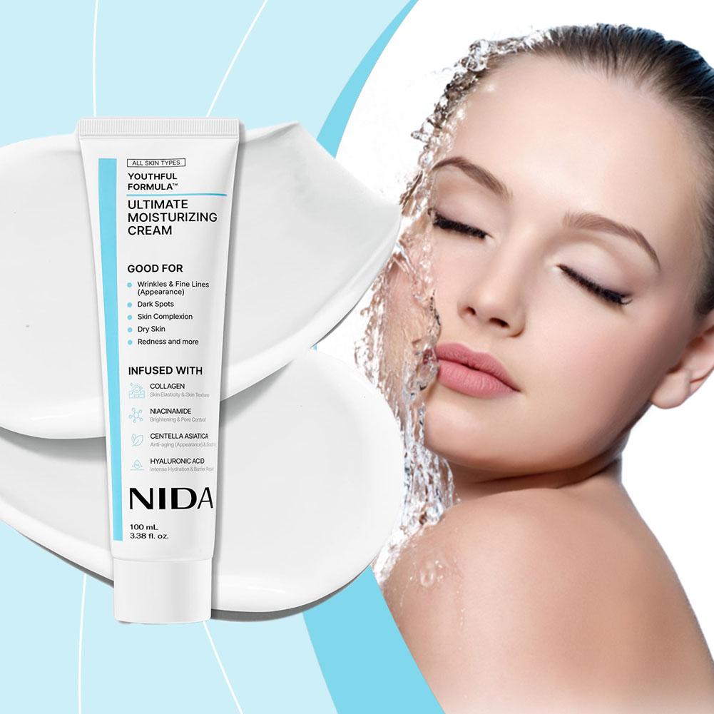 NIDA Moisturizing Face Cream M - огляд і ціна Skincare Korea
