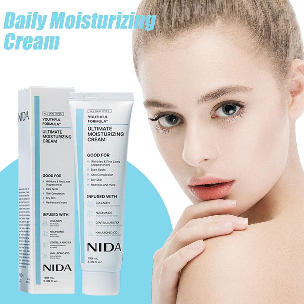 NIDA Moisturizing Face Cream M - огляд і ціна Skincare Korea