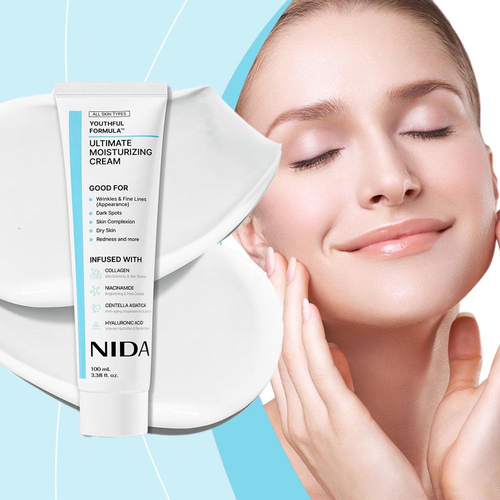 NIDA Moisturizing Face Cream M - огляд і ціна Skincare Korea