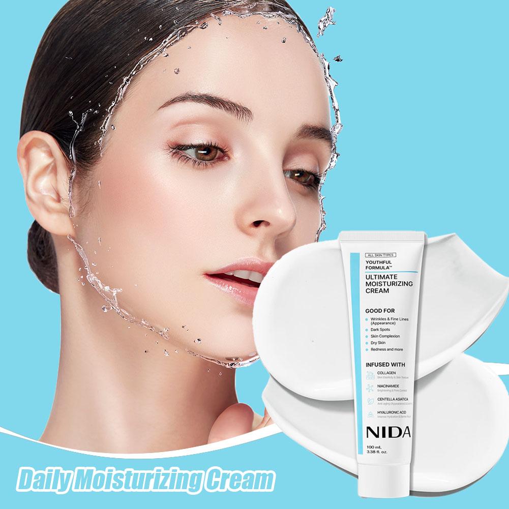 NIDA Moisturizing Face Cream M - огляд і ціна Skincare Korea