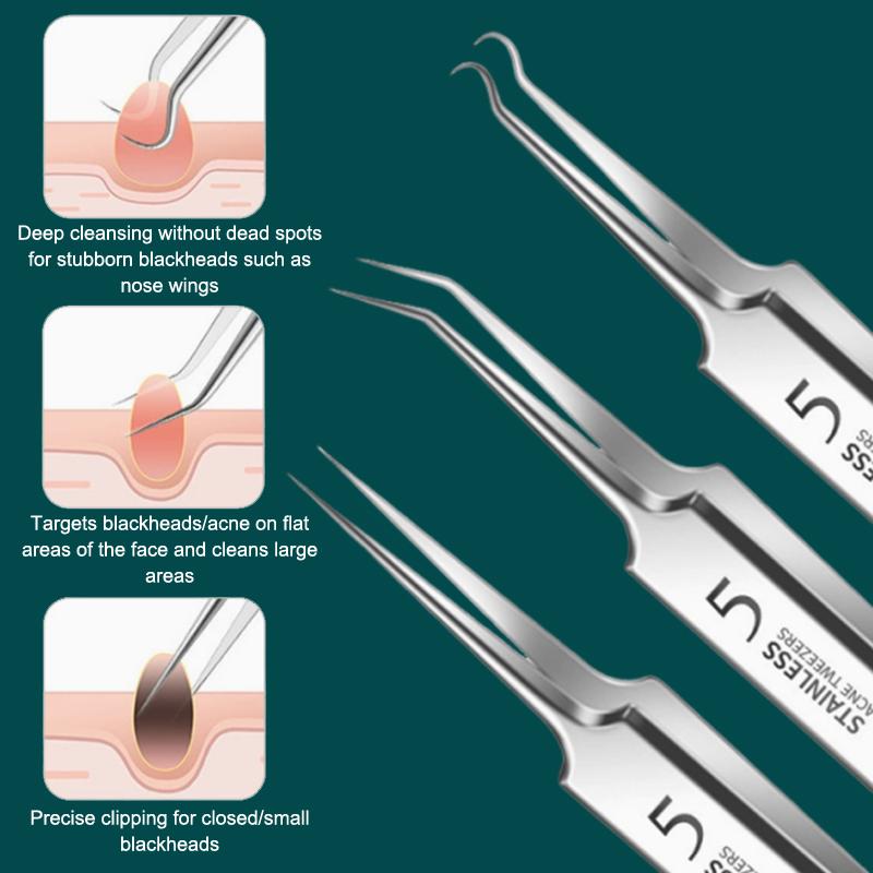 7/8Pcs Blackhead Remover Kit P - огляд і ціна Skincare Acne