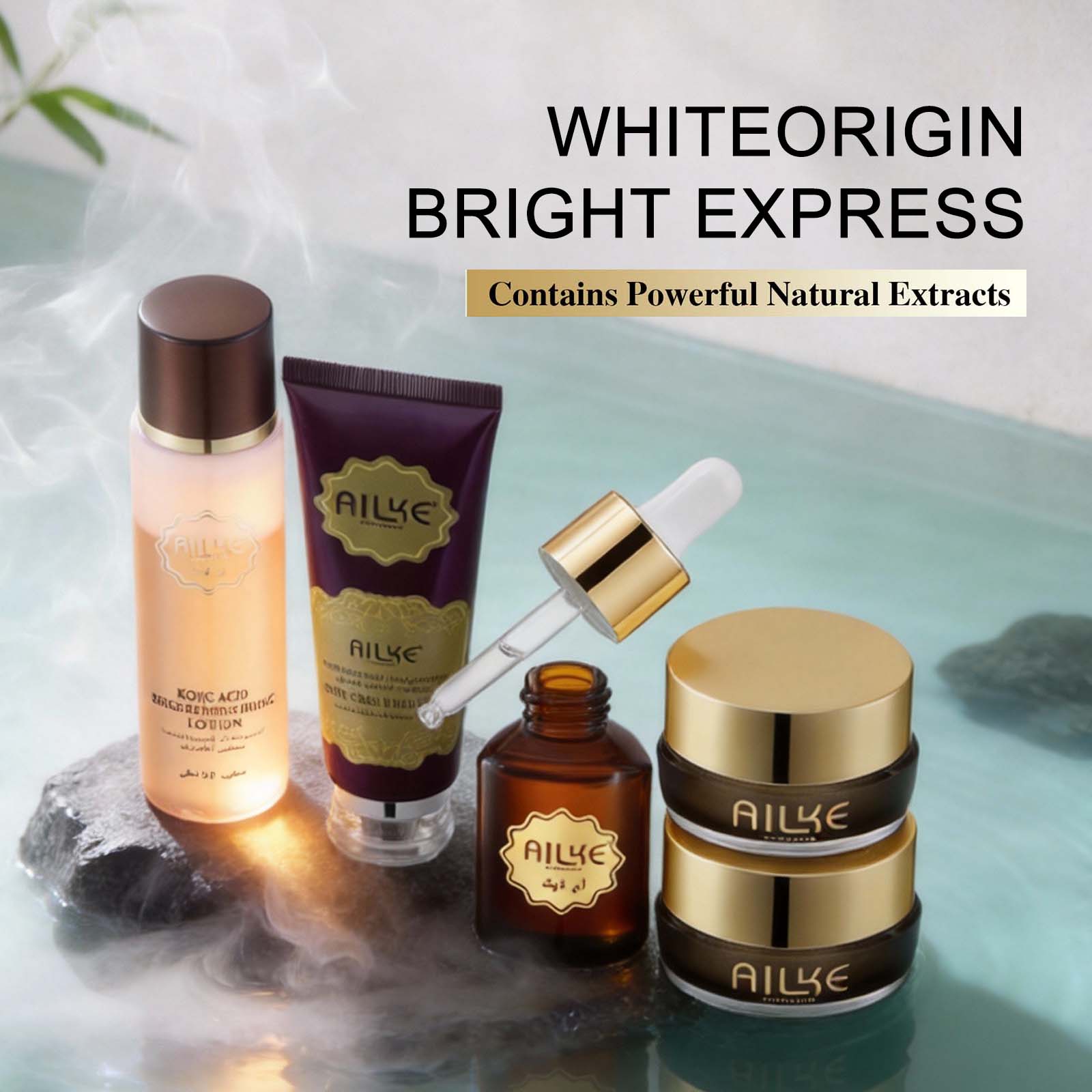 AILKE Whitening Facial Skincar - огляд і ціна Skincare Niacinamide