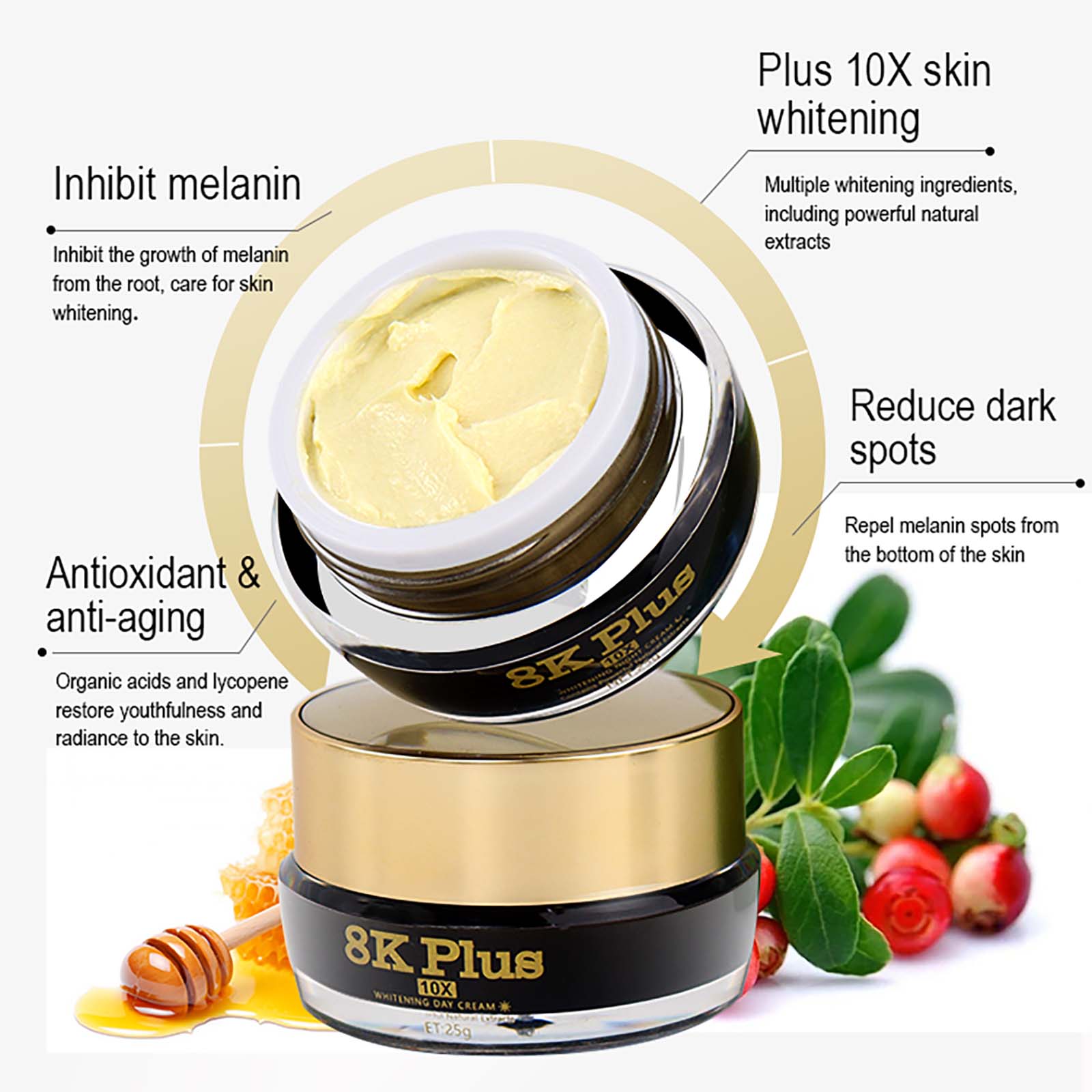AILKE Whitening Facial Skincar - огляд і ціна Skincare Niacinamide