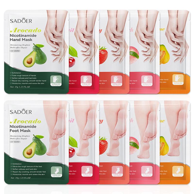 1 Pairs SADOER Fruits Foot Mas - огляд і ціна Skincare Viral Tiktok