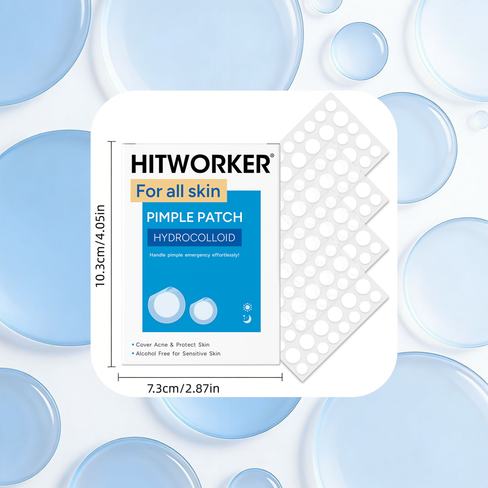 Hydrocolloid acne patch facial - огляд і ціна Skincare Acne